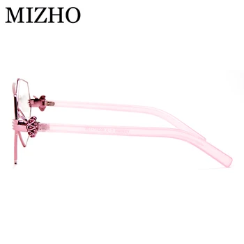 MIZHO Prekės Dizaineris Kristalų Ornamentu kojos Superstar Akiniai Moterų Derliaus 2021 Mados Skaidrios Akinius rėmo Prabanga