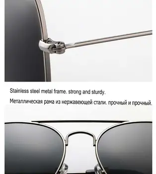 Prabanga Raggaeon žmogus Stiklo lęšio akiniai nuo saulės moterims, Aukštos kokybės uv400 Retro markės dizaino pilotas saulės akiniai veidrodis Atspalvių Unisex