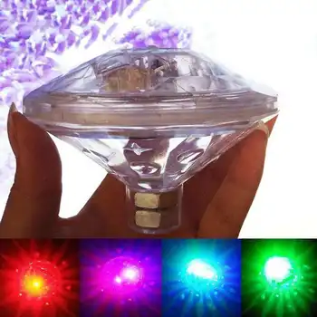 RGB Povandeninis Kintama Šviesos ŠALIS, ŠVIESOS Diskoteka LED Povandeninis Šviesos Šou Baseinas, Sūkurinė vonia, Lempos Kūdikių Spa Kubilas LED Disco dalis