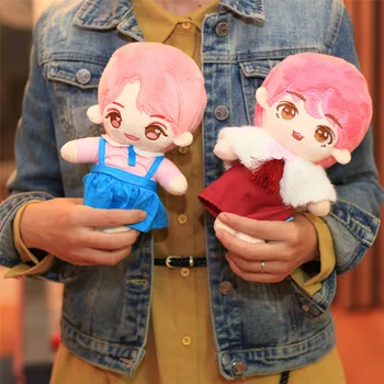 Pakeisti mielas star doll star jaunų lėlės Xiao Zhan Wang Yibo lėlės lėlės pliušinis žaislas, Lėlė Už Vaikas Žaislas