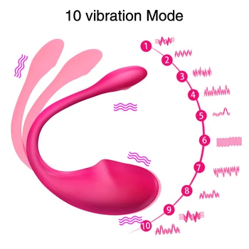 Magija Vibratoriai Išmaniųjų Telefonų PROGRAMĖLĖS Belaidžio Kontrolė 10 Dažnio Vibruojančiu Klitorio G Spot Massager Suaugusiųjų Žaislai Galingas Sekso Parduotuvė
