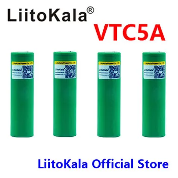 4pcs liitokala 3,6 V 18650 US18650 VTC5A 2600mAh Didelio Nutekėjimo 40A Baterija