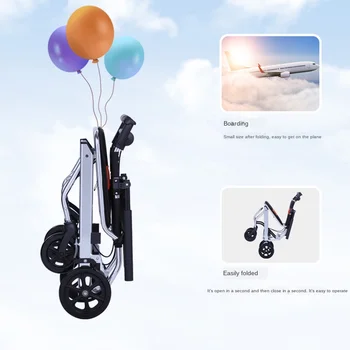 Aliuminio lydinys nešiojamų susisiekimas bokšto tipo trimatis paramos lazdą lankstymo šviesos mažas ultra vežimėlis