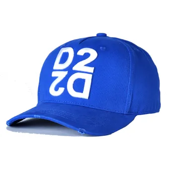DSQ2 Vasaros Bžūp Laiško PIKTOGRAMA medvilnės Vyrų Beisbolo kepuraitę Moterų Skrybėlę Tėtis Skrybėlę Atsitiktinis Bžūp Hip-Hop Snapback Cap Dangteliai Kaulų Tėtis Skrybėlę