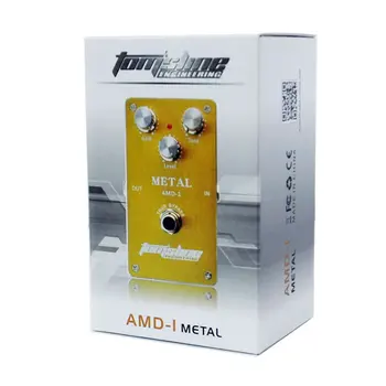 AROMATAS AMD-1 True Bypass Metalo Iškraipymo Elektrinės Gitaros Efektu Pedalas Aliuminio Lydinio Korpusas Mažas Energijos Suvartojimas
