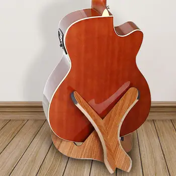 Nešiojami Mediniai Gitara Laikiklio Stovas, Sulankstomas Išardomi Stendas Stovo Liaudies, Klasikinės Akustinės Gitaros Priedai