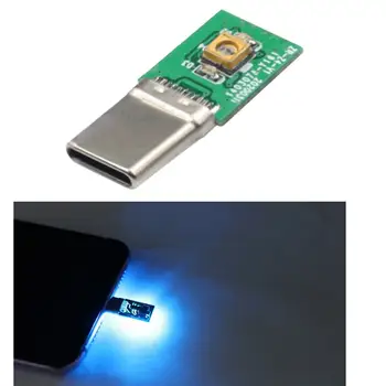 5V Tipas-C Uosto Ultravioletinių Dezinfekavimo Lempos Valdybos Nešiojamų uv-C Baktericidiniu LED Modulis Telefono Fakelas Žibintų Erkės Švarus