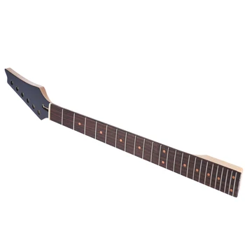 Aukštos Kokybės 24 Frets Gitaros Kaklo Naujas Pakeitimas Klevas Kaklo Raudonmedžio Fretboard Fingerboard už Elektrinė Gitara