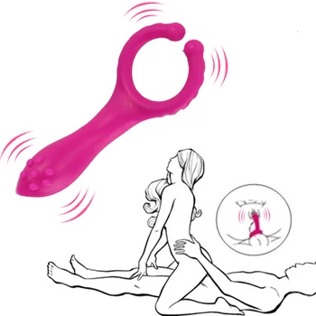 Daugiafunkcis Silikono G spot Skatinti Vibratoriai Dildo Spenelių Įrašą Masturbuotis vibratorius Suaugusiųjų Sekso Žaislai Moterims, Vyrai, Poros