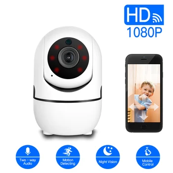 HD 1080P Debesis Belaidžių IP kamerų Intelligent Auto Stebėjimo Žmogaus Namų Apsaugos Stebėjimo VAIZDO stebėjimo Tinklo Mini Wifi Kamera