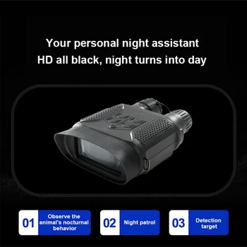 NV400B Skaitmeninis Naktinio Matymo ŽIŪRONŲ IR LED Camorder 3,5 X-7X Zoom Mini Naktinio Matymo Prietaisas Nighthunting