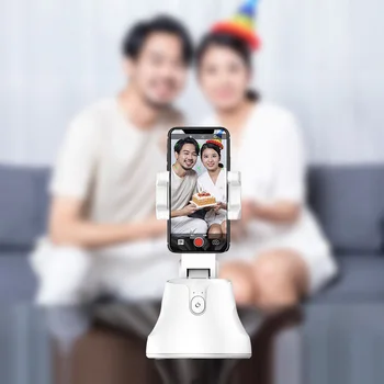 Smart Fotografavimo Selfie Stick 360 Sukimosi Auto Face Objekto Stebėjimas Vlogging Telefono Turėtojas Video Įrašyti Trikojo Mobilusis Telefonas