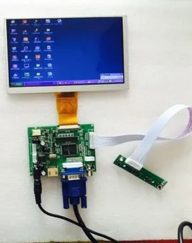 7 colių LCD Ekrano Stebėti Aviečių Pi + Vairuotojas Valdybos HDMI/VGA/2AV