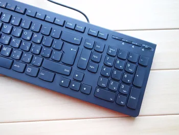 USB hebrajų klaviatūra Ultra-plonas USB Multimedia Žaidimų Keybaords Laptop ir PC