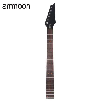 Aukštos Kokybės 24 Frets Gitaros Kaklo Naujas Pakeitimas Klevas Kaklo Raudonmedžio Fretboard Fingerboard už Elektrinė Gitara
