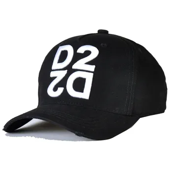 DSQ2 Vasaros Bžūp Laiško PIKTOGRAMA medvilnės Vyrų Beisbolo kepuraitę Moterų Skrybėlę Tėtis Skrybėlę Atsitiktinis Bžūp Hip-Hop Snapback Cap Dangteliai Kaulų Tėtis Skrybėlę