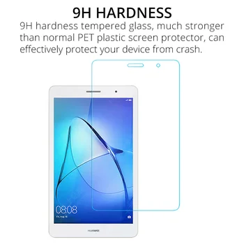 Grūdintas Stiklas Huawei Mediapad T3 8 8.0 KOB-L09 W09 Ekrano Apsauginės Plėvelės Tablet Ekrano apsaugos Huawei T3 8 colių