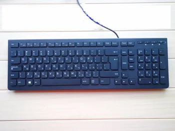 USB hebrajų klaviatūra Ultra-plonas USB Multimedia Žaidimų Keybaords Laptop ir PC