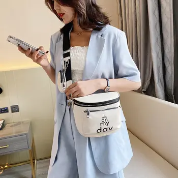Moteris maišo 2020 naujas prabangus dizaineris ponios vieną petį krepšys minkštas odinis multi-kišenėje maišelį su lukštais atspausdintas laiškas maišelį mai