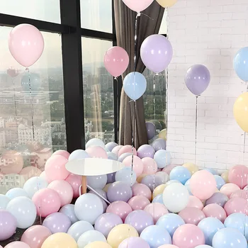 100pcsMacarons Latekso Ballon Balony Gimtadienio Saldainių Balionus, Gimtadienio Dekoracijas, Mergaitė, Berniukas, Baby Shower Vestuvių Golobos