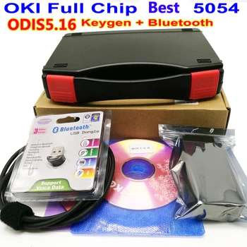 Top 5054 ODIS V5.26 Naujausias Visą Chip Originalus OKI Auto OBD2 Diagnostinis Įrankis odis 5054a 