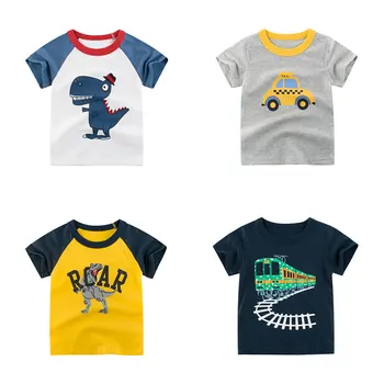 Vaikų prekės ženklas trumpas rankovės marškinėliai medvilniniai marškinėliai berniukui vaikas vaikinų ir merginų topai marškinėliai, vaikiški marškinėliai vasarą