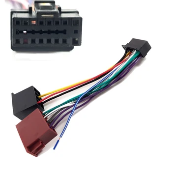 ISO elektros Instaliacijos kabelis adapteris jungtis ALPINE INE-W960A iLX-007E IVE-W554ABT CDE-W265EBT iDE-178BT CDE-152E CDE-153EBT